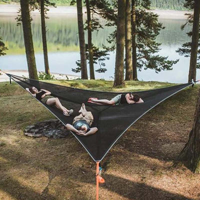 Multi-Person Hammock - Patented 3 Point Design