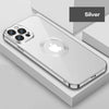 New Version 2.0 Transparent Electroplated iPhone Case With Camera Protector