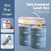 Portable Insulated Lunch Container Set