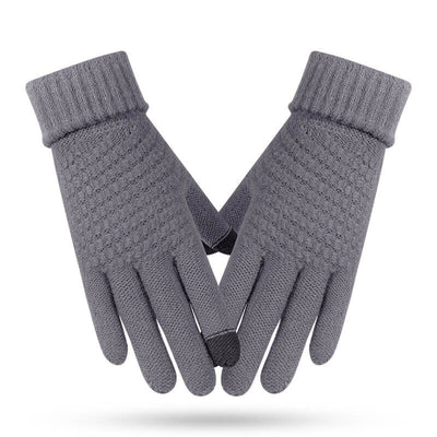 Women's Winter Touchscreen Gloves Warm Fleece Lined Knit Gloves