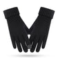 Women's Winter Touchscreen Gloves Warm Fleece Lined Knit Gloves