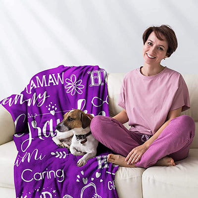 Purple Blanket3 - B190 - Premium Blanket