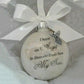 Christmas Ornaments Feather Ball - Angel In Heaven Memorial Ornament