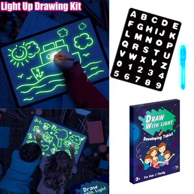 【Last Day Promotion, 52% OFF】Light Drawing - Fun And Developing Toy - goodwearing