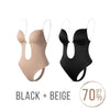 Plunge Backless Body Shaper Bra