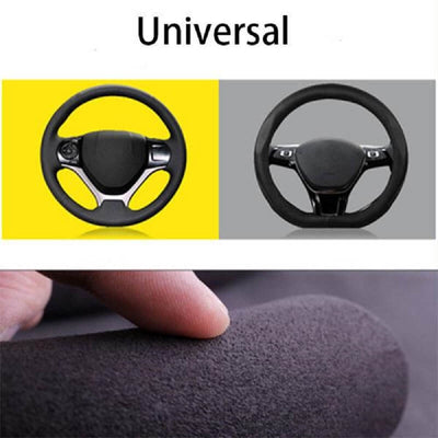 Car Anti-Skid Plush Steering Wheel Cover（2PCS）