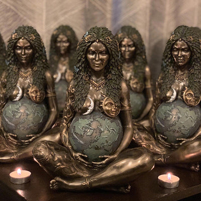 Mother Earth Goddess Statue, Suitable For Living Room And Garden