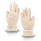 Women's Winter Touchscreen Gloves Warm Fleece Lined Knit Gloves