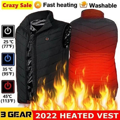 New Unisex Warming Heated Vest