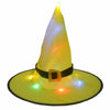 Glowing Witch Hat Decorations - 2 in 1 Hanging/Wearable