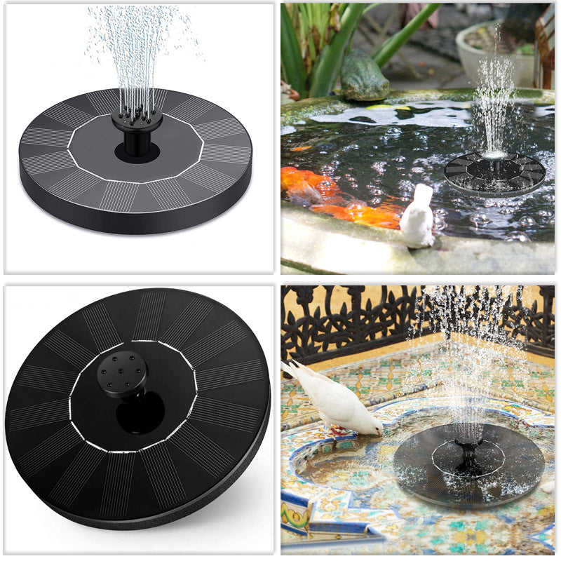 Solar Powered Bird Fountain Kit