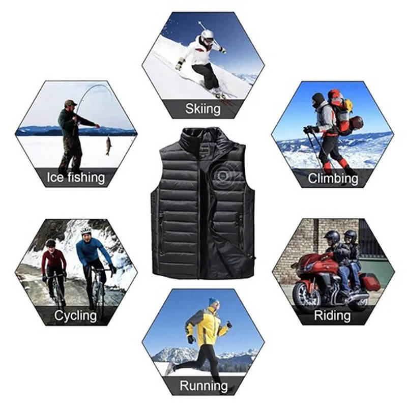 New Unisex Warming Heated Vest