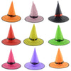 Glowing Witch Hat Decorations - 2 in 1 Hanging/Wearable