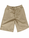 Men's linen multi-pocket drawstring design casual shorts