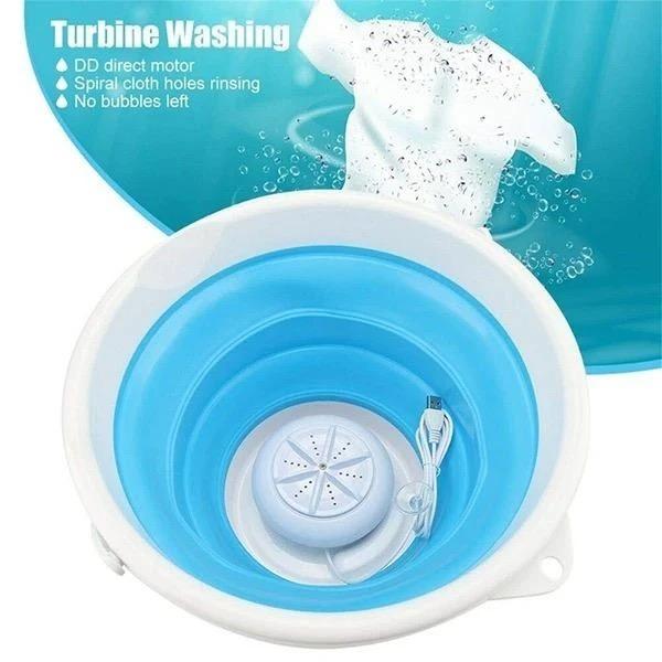 Magic Ultrosonic Folding Laundry Tub - BUY 2 WORLDWIDE FREE SHIPPING