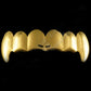 GOLD PLATED VAMPIRE FANG GRILLS