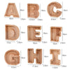 Wooden Letter Piggy Bank