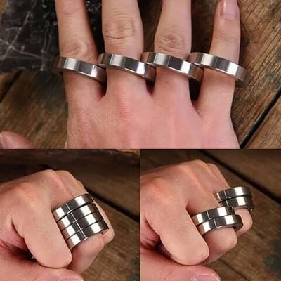 Hard Self Defense Rings