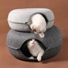 Felt Tunnel Cat Nest