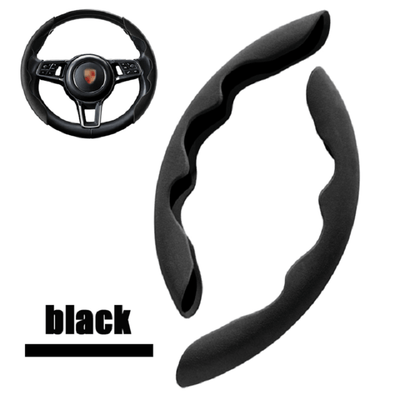 Car Anti-Skid Plush Steering Wheel Cover（2PCS）