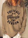 Football Is My Favorite Season Sweatshirts