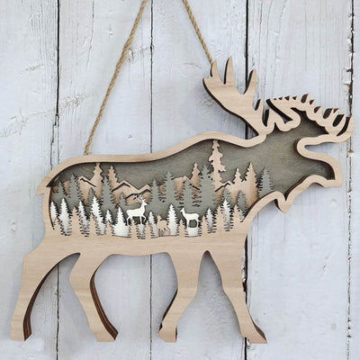 Deer Carving Handmade Gifts