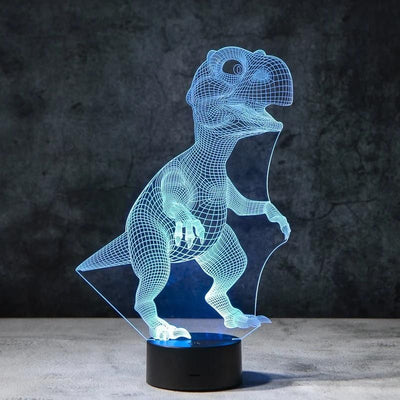 Dinosaur 3D Illusion Lamp