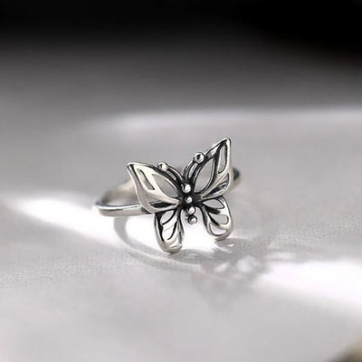 🦋Sterling Silver Vintage Butterfly Ring🦋