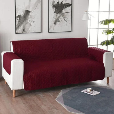 Reversible Quilted 3 Seater Sofa Cover