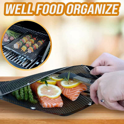 Reusable Non-Stick BBQ Mesh Grilling Bags