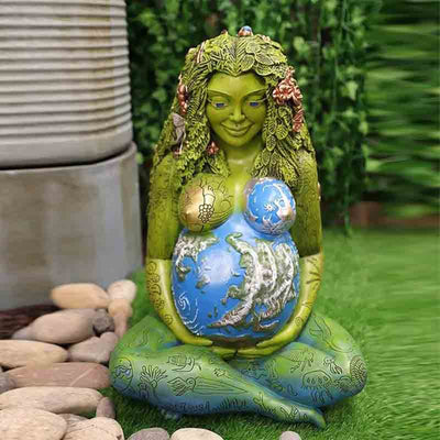 Mother Earth Goddess Statue, Suitable For Living Room And Garden