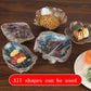 Disposable Food Cover Plastic Wrap Elastic Food Lids For Fruit Bowls Cups Caps Storage Kitchen Fresh Keeping Saver Bag