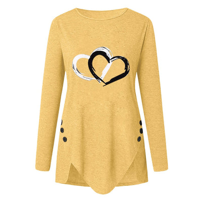 Stealing Hearts Long-Sleeved Top