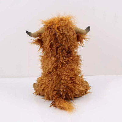 Eco-Friendly Scottish Highland Cow Soft Plush Toy