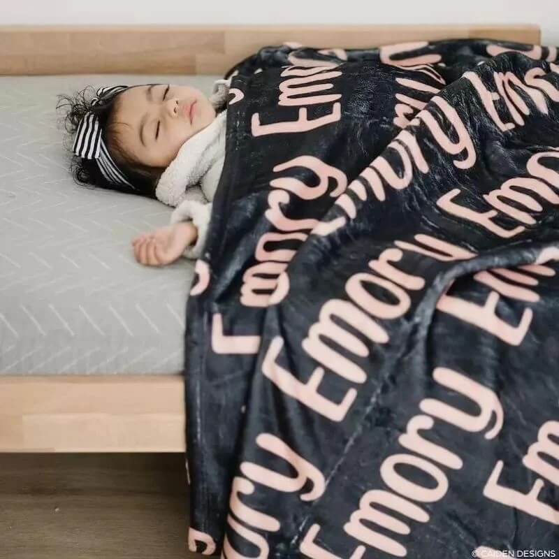 Personalized Super Soft Name Family Blanket (TEST)