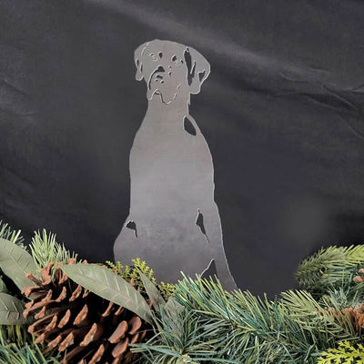 German Shorthaired Pointer Metal Silhouette