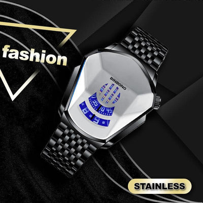 Diamond Style Quartz Watch For Men & Women【Free Shipping】