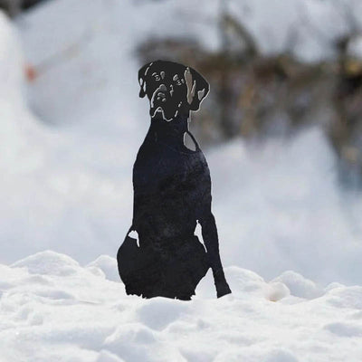 German Shorthaired Pointer Metal Silhouette