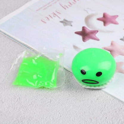 Puking Ball & Puking Egg Yolk Stress Ball
