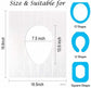 Biodegradable Disposable Plastic Toilet Seat Cover