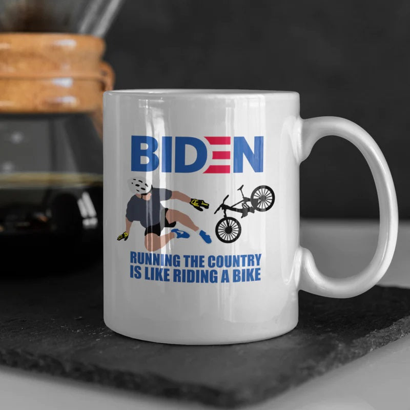 Biden Running The Country Mug