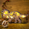 Triceratops Carving Handcraft Gift