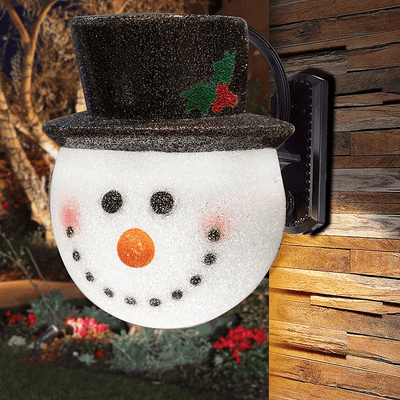 Snowman Porch Light Covers