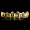 GOLD PLATED CZ CLUSTER PREMIUM GRILLS