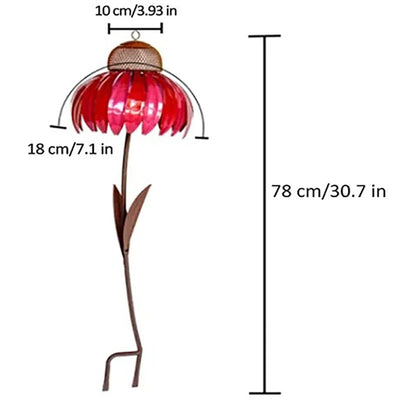 Sensation Pink Coneflower Bird Feeder