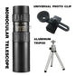 【Free Shipping】2021 4K 10-300X40mm Super Telephoto Zoom Monocular Telescope