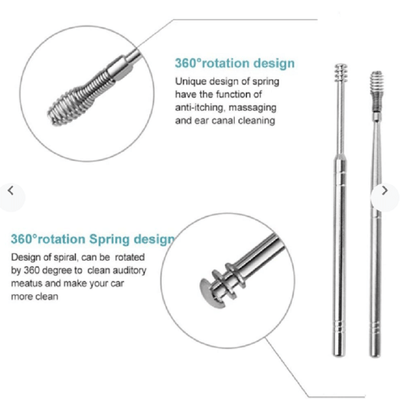 Innovative Spring EarWax Cleaner Tool Set