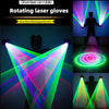 Color rotating laser gloves