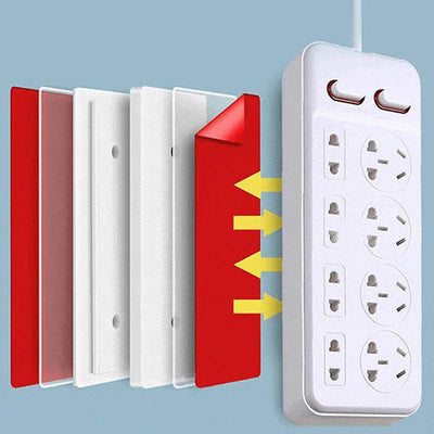 Adhesive Punch-free Socket Holder