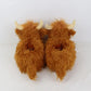 Highland Cow Slippers, Plush Scottish Cow Slippers